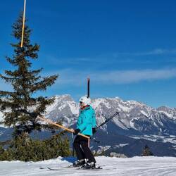 Zum 1. Mal alleine im Schlepplift 💪🏽