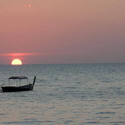 Gleich ist sie weg 🌄