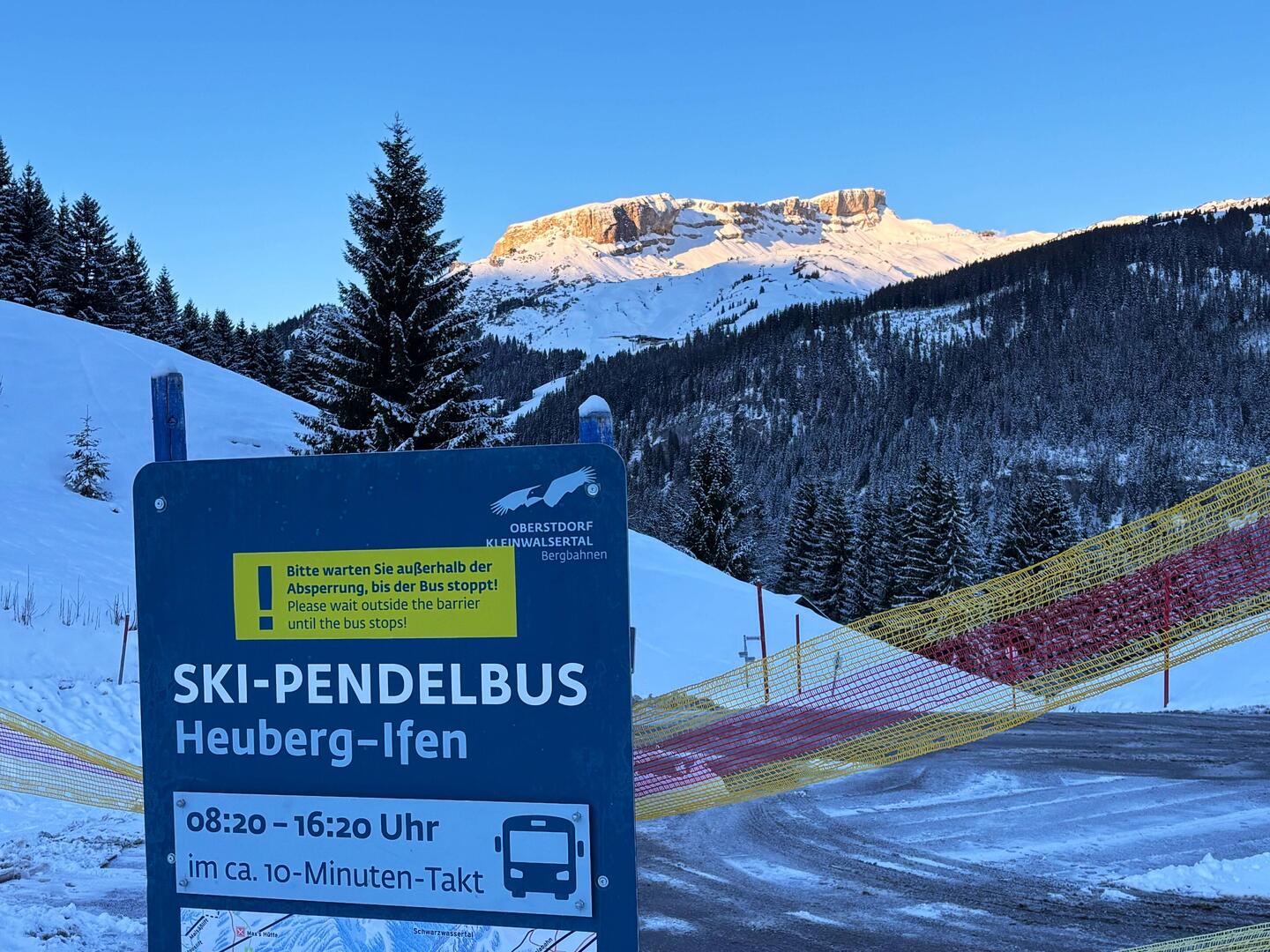 Blick auf den Hohen Ifen