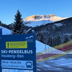 Blick auf den Hohen Ifen