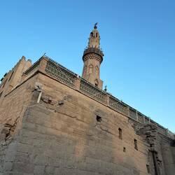 Eine Moschee in einer alten Kirche, auf dem Tempel-Gelände