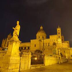 Duomo di Palermo by night