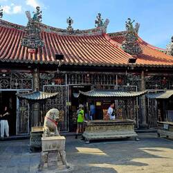 Buddhistischer Goddess Of Mercy Temple.