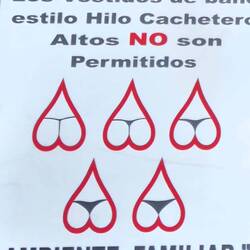 Und keine knappen Bikinis