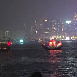 Viele Boote unterwegs