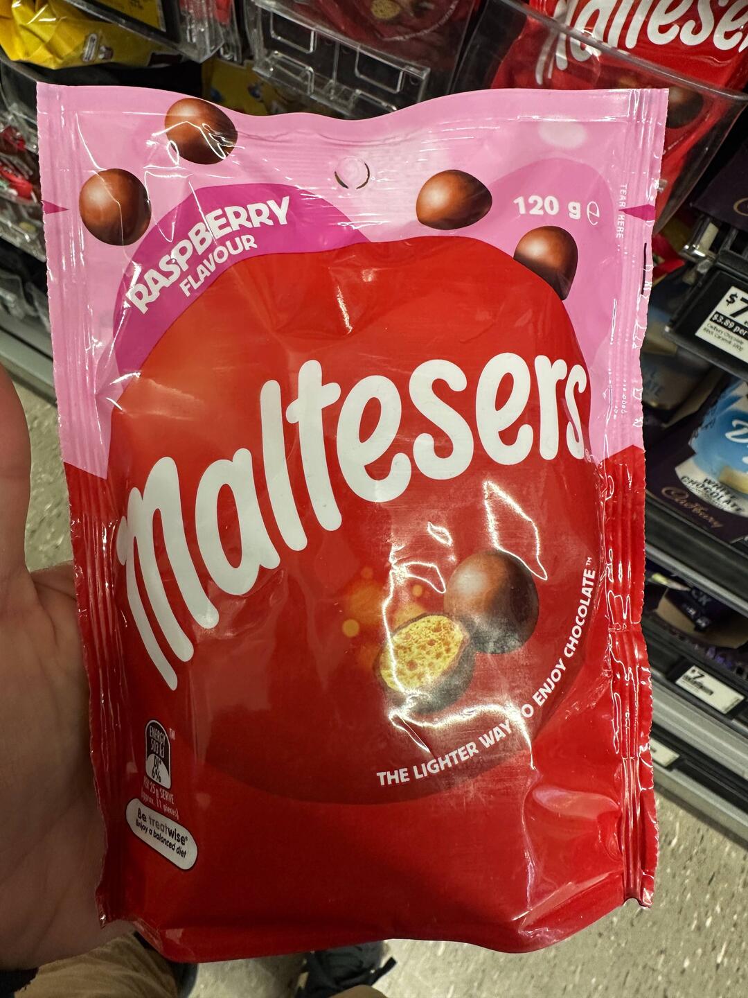 Dinge, die's nicht braucht: Maltesers mit Himbeergeschmack ...