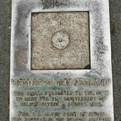 Den Mittelpunkt Neuseelands