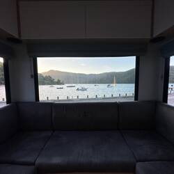 Unsere Stube/Schlafzimmer Aussicht