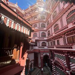 Die rote Moschee in Colombo