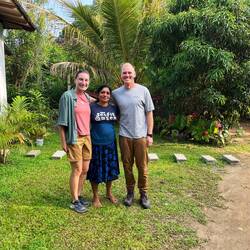 Unsere liebe Gastgeberin