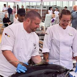Der Küchenchef und die Souschefin Denise Weller