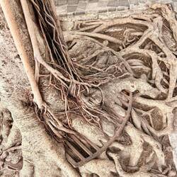 Der Gullydeckel ist bald verschwunden