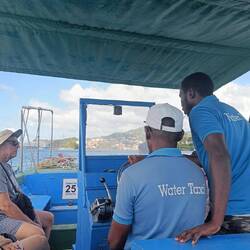 Wassertaxi - zurück