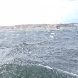 This was the path for our tender return to the ship. Quite the adventure!
