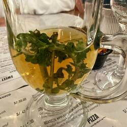 Tee zur Verdauung aufs Haus