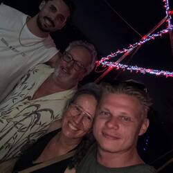 Friday Night Street Party in Gros Ilets