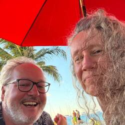 Beim Apéro in Petit Bateau, bevor wir zum Lobster essen gingen im BBQ 😎🤩🥰