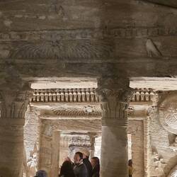 Lots of art underground to impress the gods