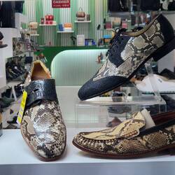 Und schicke Treter zum Anzug