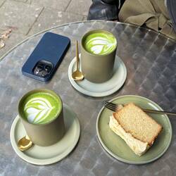 Matcha with Joanna