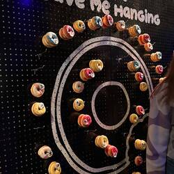 The "branded" donut wall