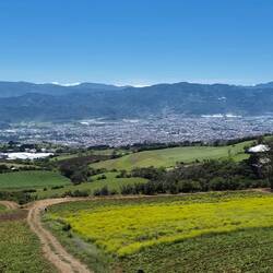 Blick auf Cartago (die frühere Hauptstadt bis 1823)