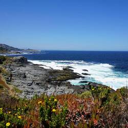 Die Pazifik-Küste in Mittelchile ist wunderschön aber leider völlig zugepflastert