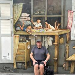Mural von Künstler Yip Yew Chong, Chinatown