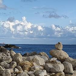 Schiff auf dem Weg nach Valletta auf der Hauptinsel