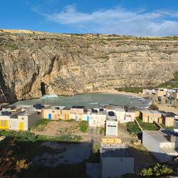 Das Binnenmeer von der Kapelle aus gesehen