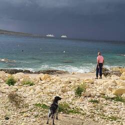 Fähren auf dem Weg nach Malta