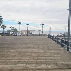 Nice dock on bay...real fishing village
