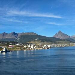 Mountains Around Ushuaia After Dinner