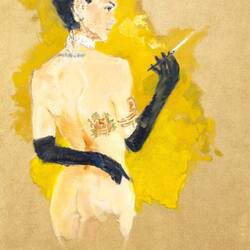 "Mara, Smoke in Tifffany" by Diego Buey @ the Prison at the End of the World (Presidio) — Ushuaia.