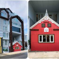 Home of an early settler (1927) saved instead of being demolished — Ushuaia, Argentina.