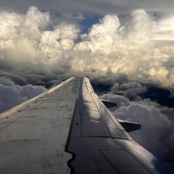 Vorbei an fiesen Gewitterwolken 🫣