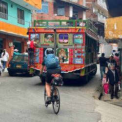 Jorge hinter einem Civa