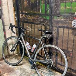 Verdrecktes Rad am Ziel!