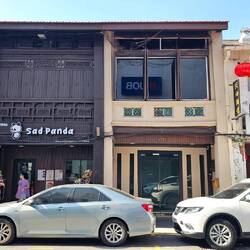 Typische Häuser - unten Laden oben schlafen.