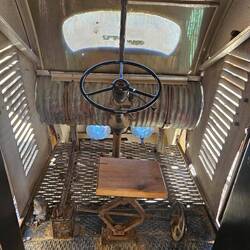 Sitz für den Lokführer