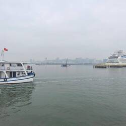 An der AIDA vorbei geht's los