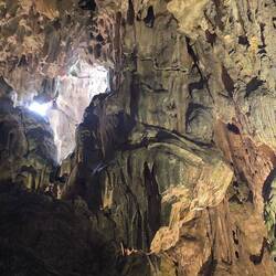 Ein- und Ausgang zu sehen