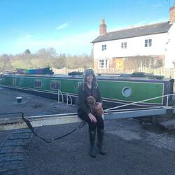 Vicky and Tiger were relieved this was the last lock of the day