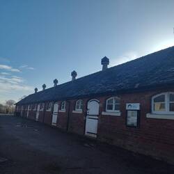 The old stables at Bunbury Staircase Lock