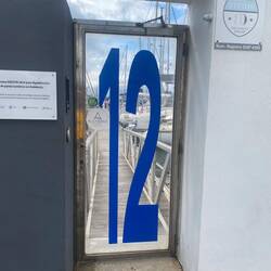 "Unser" Steg im Winter 2012/2013