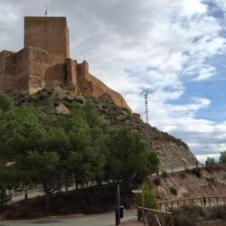 Die Burg in Lorca