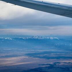 Pikes Peak in the distance signals we are almost home.