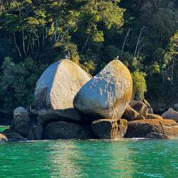 Split Apple Rock (from the ferry)