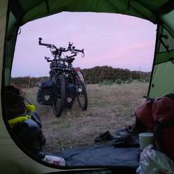 Es dämmert nur sehr kurz.