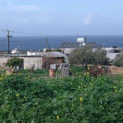 Blick von der Küstenstraße: Keine Baustellen mehr.